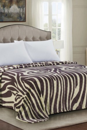 6000 Плед  ST-46 ЗЕБРА велсофт