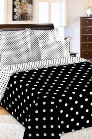 6301 КПБ ЭЛИС чёрный , перкаль