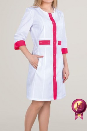 8006 Халат медицинский женский мод.163 (р.40-54)