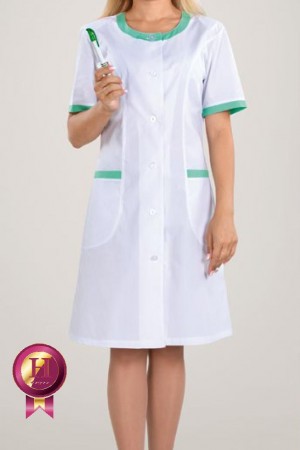 8008 Халат медицинский женский мод. 78 (р.42-62)