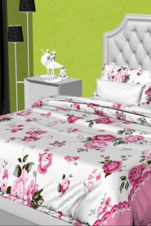 6104 КПБ 852 ГОЛУБОЙ ВИД , бязь