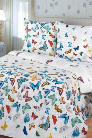 6111 КПБ БАБОЧКИ , бязь